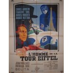 L'homme de la tour eiffel * burgess meredith - film 1948 - affiche de cinema originale 120x160 cm - movie ... L'homme de la tour eiffel * burgess meredith - film 1948 - affiche de cinema originale 120x160 cm - movie ...