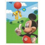 Image. sticker. autocollant. disney. panini. carrefour. un monde magique. mickey et pluto. n 87