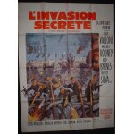 L'invasion secr?te - affiche de cin?ma originale fran?aise 120x160cm - film de guerre 1963 de roger corman ...