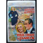 Nous irons a paris - good girl go to paris * alexandre hall - 1939 affiche de cin?ma originale belge ... Nous irons a paris - good girl go to paris * alexandre hall - 1939 affiche de cin?ma originale belge ...