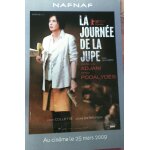 Isabelle adjani carte flyer publicitaire naf naf la journ�e de la jupe