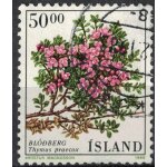 Islande 1988 oblit�r� used plante thymus praecox thym couch� su