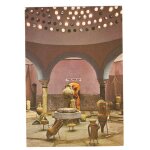 Israel acre akko municipal museum acre (former turkish baths) exhibition of amphores carte postale postcard ...