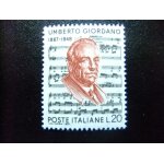 Italia ao 1967 yvert 984 * * mnh umberto giordano (compositeur)