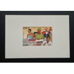 Cote d'ivoire 2004 mi. 1322 epreuve de luxe proof promotion femme tracteur docteur woman frau traktor ...