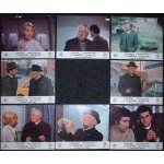Jean gabin * l'annee sainte * jean girault - 1976 - 8 photos d'exploitation originales * chaque 24 * ...