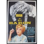 Jean gabin * le baron de l'ecluse * jean delannoy - 1960 - 74 * 110 cm * affiche de cin�ma originale ...