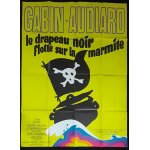 Jean gabin * le drapeau noir flotte sur la marmite   film comique 1971 michel audiard avec andr� pousse ...