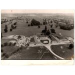 Jean gabin - photo originale argentique de 1962 - 18 * 24 cm - la ferme de jean gabin vue par avion