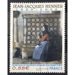 Jean - jacques henner - jeune fille se chauffant les mains a un grand poele 0, 88 euros (superbe n 4286) ...