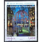 Jean - michel othoniel - le kiosque des noctambules 1, 40 euros (superbe n 4533) obl - france ann�e 2011 ...