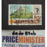 Jersey. . 3p elisabeth 2 . la hougue bie (pr�historic tomb. ) . oblit�r�.