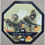 Jeton star wars cosmic shells rogue one n54 bistan & pao