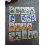 Jeu des 7 familles ancien marie rose / vermifuge lune / vin de frileuse / thé des familles Jeu des 7 familles ancien marie rose / vermifuge lune / vin de frileuse / thé des familles