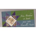 Joie , bohneur, prospérité - carte de voeux - année 2005 - non vierge Joie , bohneur, prospérité - carte de voeux - année 2005 - non vierge