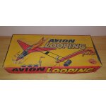 Jouet ancien: avion looping chr - ann�es 1950
