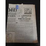 Journal  candide  n 1023 du 3 novembre 1943 guerre 39 - 45, avec timbres 10 ct type mercure