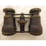 Jumelles de théatre anciennes avec leur etui cuir Jumelles de théatre anciennes avec leur etui cuir