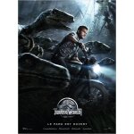 Jurassic world - vritable affiche de cinma plie - format 40x60 cm - de colin trevorrow avec chris ...