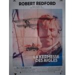 La kermesse des aigles - george roy hill - film 1975 - affiche de cinema originale 120x160 cm - dessin ...
