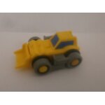 Kinder animaux mutants - transformer - nv074 : lion jaune - pelleteuse