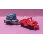 Kinder ferrero - k96n29 / k96 - 29 - jeep et remorque avec moto - 1995 / 96 Kinder ferrero - k96n29 / k96 - 29 - jeep et remorque avec moto - 1995 / 96
