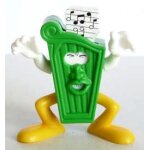 Kinder les instruments de musique - k99 - 81 : harpe verte - 1998 Kinder les instruments de musique - k99 - 81 : harpe verte - 1998