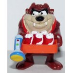 Kinder les looney tunes font du cin�ma - taz avec boissons et lampe - torche - 2002