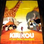 Kirikou - affiche de cin�ma originale - et les b�tes sauvages (2005) - taille : 120x160cm