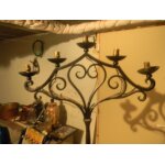 Lampadaire fer forg