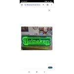 Lampe n�on heineken