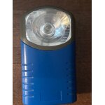 Lampe de poche bleu des annes 70