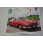 Lancia flavia convertible 1962 1969 - fiche caract�ristiques auto voiture automobile.