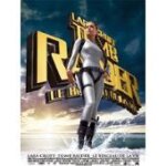 Lara croft tomb raider le berceau de la vie - angelina jolie - jan de bont - affiche de cin�ma pli�e ...