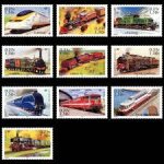 Les l�gendes du rail : locomotives s�rie compl�te ann�e 2001 n 3405 3406 3407 3408 3409 3410 3411 3412 ...