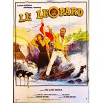 * * * le lopard de jean - claude sussfeld - 1984 - claude brasseur - dominique lavanant - affiche cinma ...