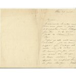 Lettre autographe signee de valentine vattier d'ambroyse(1835 - 1881) femme de lettres, romans pour la ...