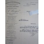 Lettre : a. berger, charpente bois & fer. 1935 Lettre : a. berger, charpente bois & fer. 1935