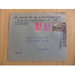 Lettre france 1939 pour lestrange espagne - barcelone avec censure militar barcelona