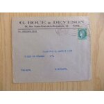 Lettre france 1940 pour lestrange espagne - barcelone avec censure militar barcelona