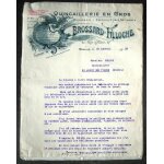 Lettre de rclamation de 1926 quincaillerie en gros armurerie spcialit pour batiments brossard filloche ...