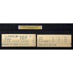 Type libert�. carnet 10 timbres - libert� 2, 20f, 10c et 40c