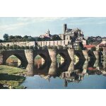 Limoges le pont st etienne et la cathdrale