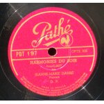 Liszt harmonie du soir jeanne - marie darr� 78 trs / 78 rpm