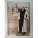 Livre ddicac - frre marie pques - en qute de sens - crises, affaires, spiritualit - abbaye de lrins ...