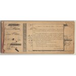 Livret humoristique de caran d'ache. carnet de chques, 30 octobre 1892