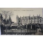 Loches 37 indre et loire le chateau et l'�glise saint ours