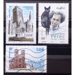 Locronan 0, 46� (n 3499) + notre - dame de la salette 0, 46� (n 3506) + georges perec 0, 46� (n 3518) ...