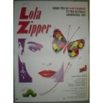 Lola zipper - ilan duran cohen - arielle dombasle - affiche de cin�ma pli�e 120x160 cm