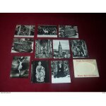 Lot 10 cartes photos de 9 x 7cm de brugge / belgique